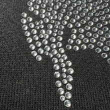 Load image into Gallery viewer, Rhinestone Flame Hoodie