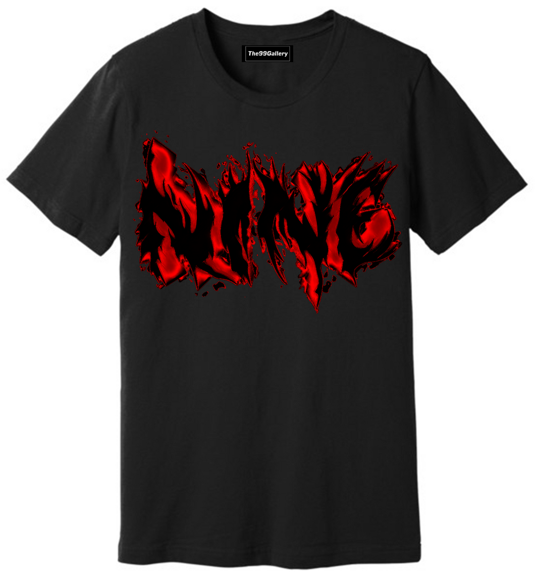 99 Red Flame Short Sleeve