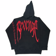 Load image into Gallery viewer, Glitter Kill Hoodie (Black/Red)
