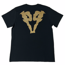 Load image into Gallery viewer, Glitter Flame Shirt (Gold)
